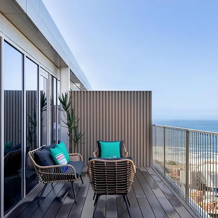 דירה And Ocean Views Sal D'ouro With Parking וילה נובה דה גאיה