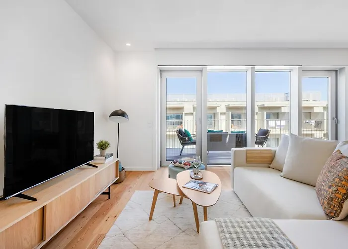 Apartamento Sal D'ouro Ocean Views | Gym & Garage